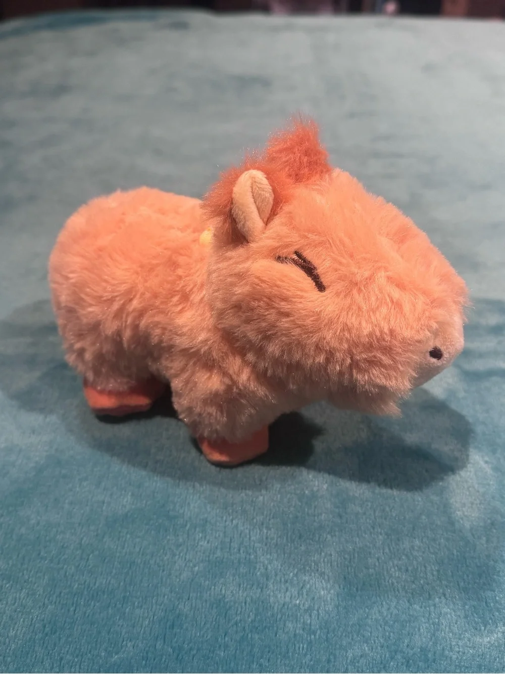 Capybara Plushie Bag Charm by Capy-Era - Orange